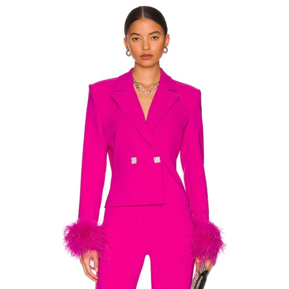 NBD Jackets & Blazers - NBD Elisha Blazer in Fuchsia